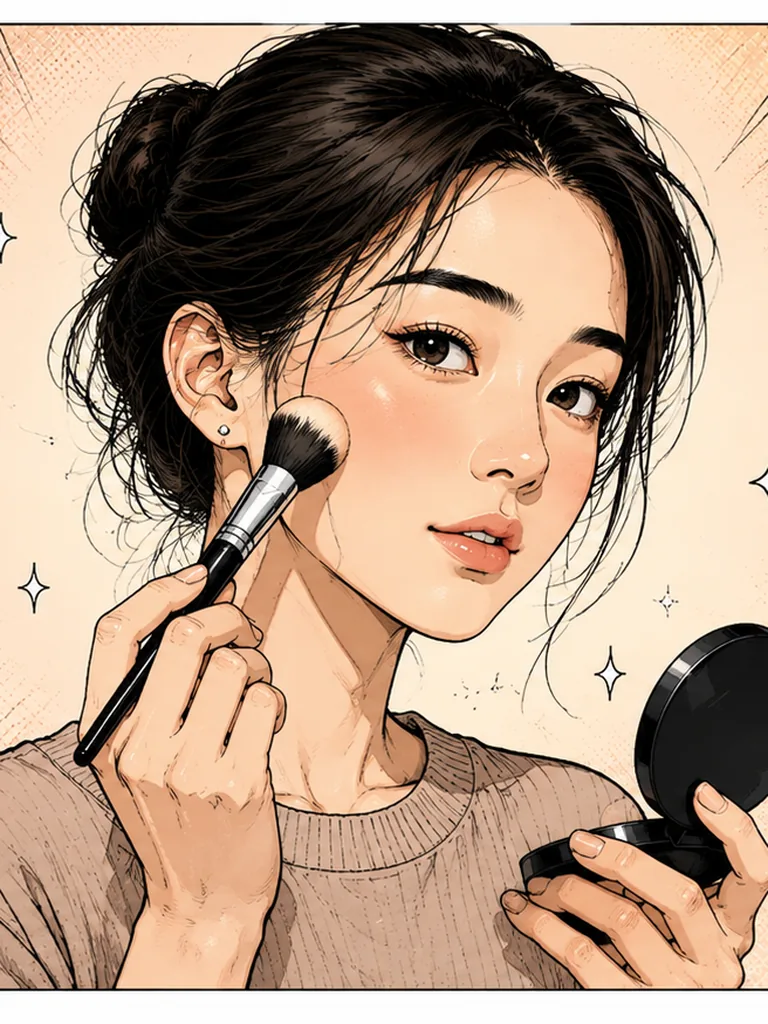 Wears makeup daily