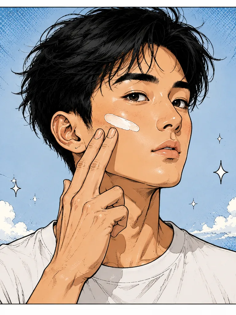 Wears sunscreen daily
